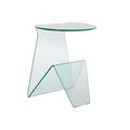 Side table DKD Home Decor Crystal Transparent (40 x 45 x 55.5 cm)