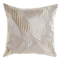 Cushion DKD Home Decor Beige Polyester (45 x 45 x 45 cm)