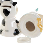 Money box DKD Home Decor Cow Dolomite (3 pcs)