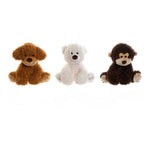 Fluffy toy DKD Home Decor animals Polyester (3 pcs) (26 x 24 x 32 cm)