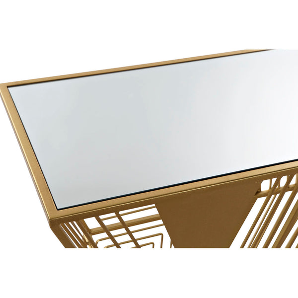 Console DKD Home Decor Metal Mirror (120 x 40 x 80 cm)