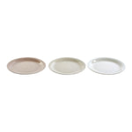 Underplate DKD Home Decor China crockery (3 pcs) (26 x 26 x 3 cm)