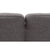 Sofa DKD Home Decor Grey Polyester Metal (141 x 74 x 78 cm)