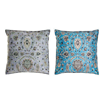 Cushion DKD Home Decor Indian Man Polyester (2 pcs) (45 x 10 x 45 cm)