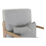 Armchair DKD Home Decor Grey Linen Rubber wood (66 x 88 x 78 cm)