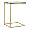 Side table DKD Home Decor Black Marble Iron Golden (40 x 46 x 65 cm)