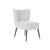 Armchair DKD Home Decor Beige Polyester Metal (55 x 64 x 72.5 cm)