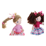 Rag Doll DKD Home Decor (4 pcs) (15 x 10 x 25 cm)