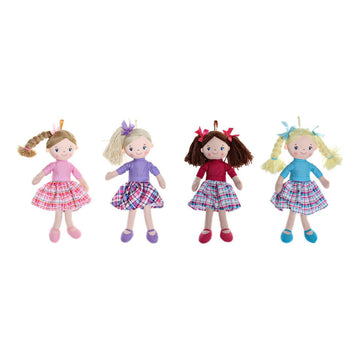 Rag Doll DKD Home Decor (4 pcs) (23 x 10 x 40 cm)