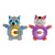 Baby toy DKD Home Decor Polyester (2 pcs) (14 x 6 x 21 cm) (2 pcs)