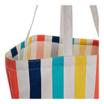 Multi-use Bag DKD Home Decor Stripes Multicolour Polyester Cotton (24 x 26 x 35 cm)