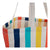 Multi-use Bag DKD Home Decor Stripes Multicolour Polyester Cotton (24 x 26 x 35 cm)