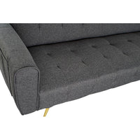 Sofabed DKD Home Decor Metal (212 x 106 x 80 cm) (213 x 106 x 40 cm)