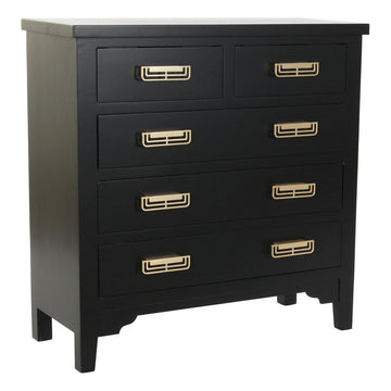 Chest of drawers DKD Home Decor Metal MDF Wood (78 x 31 x 78 cm)