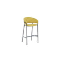 Stool DKD Home Decor Mustard Polyester Metal (50 x 47 x 110 cm)