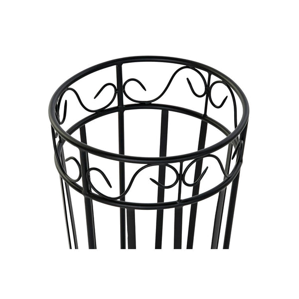 Umbrella stand DKD Home Decor Black Ironwork (25 x 25 x 52 cm)