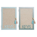 Key cupboard DKD Home Decor Green Wood (2 pcs) (20 x 5.5 x 30 cm)