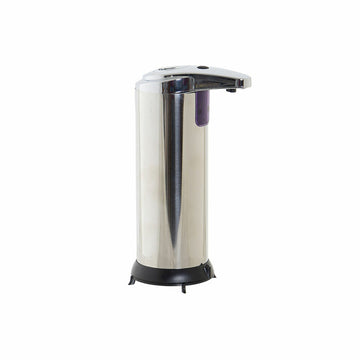 Automatic Soap Dispenser with Sensor DKD Home Decor 8424001815951 250 ml 11,1 x 7,5 x 19 cm Silver Black ABS