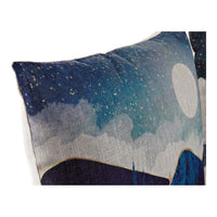 Cushion DKD Home Decor Landscape Multicolour Polyester (2 pcs) (45 x 10 x 45 cm)