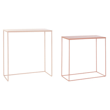 Side Table DKD Home Decor Metal (2 pcs)