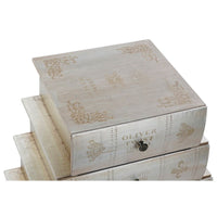 Chest of drawers DKD Home Decor Wood Aluminium (50 x 31 x 56 cm)