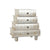 Chest of drawers DKD Home Decor Wood Aluminium (50 x 31 x 56 cm)