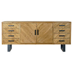 Sideboard DKD Home Decor Metal Fir (180 x 40 x 80 cm)