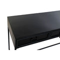 Console DKD Home Decor Black Metal (120 x 40 x 76 cm)