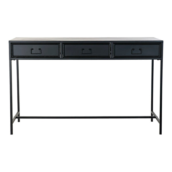 Console DKD Home Decor Black Metal (120 x 40 x 76 cm)