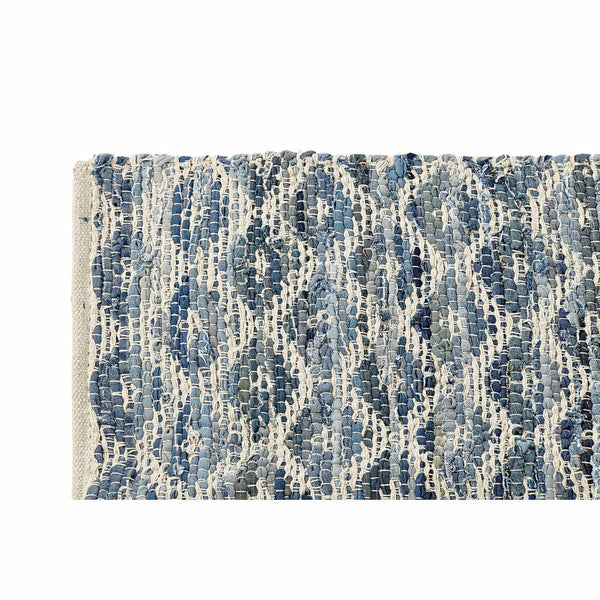 Carpet DKD Home Decor Blue White (120 x 180 x 1 cm)