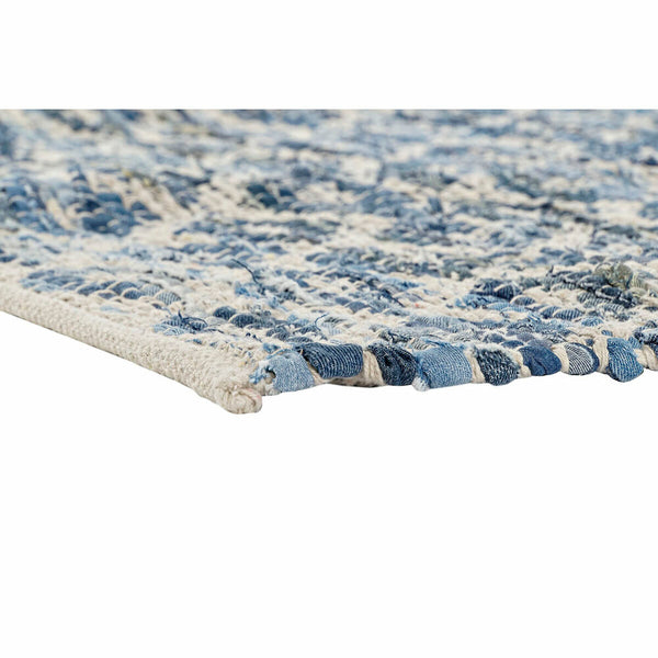 Carpet DKD Home Decor Blue White (120 x 180 x 1 cm)