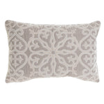 Cushion DKD Home Decor White Beige Cotton (60 x 15 x 40 cm)