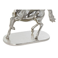 Side table DKD Home Decor Aluminium Crystal Horse (54 x 39 x 57 cm)