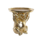 Side table DKD Home Decor Elephant Golden Resin (35 x 35 x 35 cm)