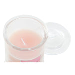 Scented Candle DKD Home Decor Pink (8.5 x 8.5 x 15 cm)