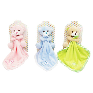 Baby Comforter DKD Home Decor Bear (3 pcs)