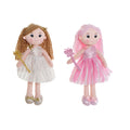 Rag Doll DKD Home Decor Fairy (25 x 10 x 35 cm) (2 pcs)