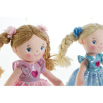 Rag Doll DKD Home Decor (20 x 10 x 35 cm) (2 pcs)