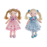 Rag Doll DKD Home Decor (20 x 10 x 35 cm) (2 pcs)