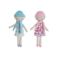 Rag Doll DKD Home Decor (20 x 10 x 35 cm) (2 pcs)