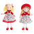 Rag Doll DKD Home Decor (25 x 20 x 50 cm) (2 pcs)