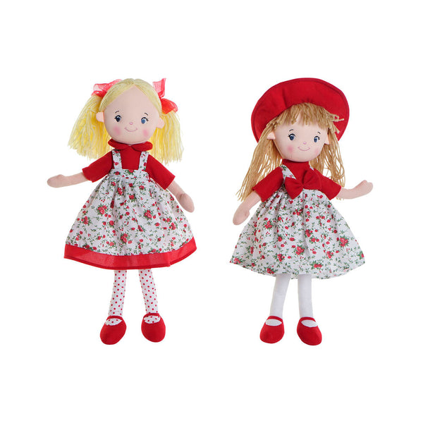 Rag Doll DKD Home Decor (25 x 20 x 50 cm) (2 pcs)