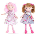 Rag Doll DKD Home Decor (20 x 20 x 50 cm) (2 pcs)