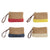 Toilet Bag DKD Home Decor Fibre Yellow Blue White Red Beige 20 x 5 x 15 cm (4 Pieces)