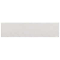 Carpet DKD Home Decor White Rhombus Modern (60 x 240 x 2,2 cm)