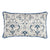 Cushion DKD Home Decor Blue 50 x 10 x 30 cm Flowers