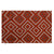 Cushion cover DKD Home Decor 60 x 1 x 40 cm Terracotta Geometric