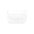 Plateau apéritif DKD Home Decor 21 x 21 x 6 cm Verre Naturel 280 ml