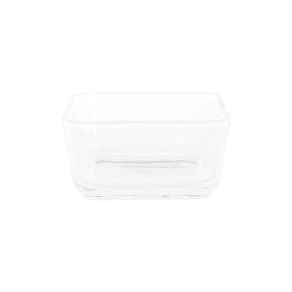 Pladenj za prigrizke DKD Home Decor 32 x 21 x 6 cm Kristal Naraven 280 ml