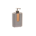 Soap Dispenser DKD Home Decor Natural Grey Orange Cement